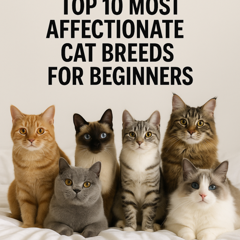 Top 10 Most Affectionate Cat Breeds for Beginners