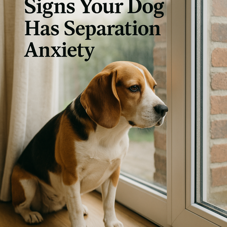 Signs Your Dog Has Separation Anxiety