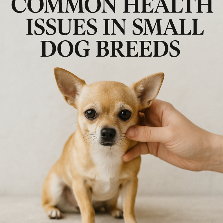 Common Health Issues in Small Dog Breeds