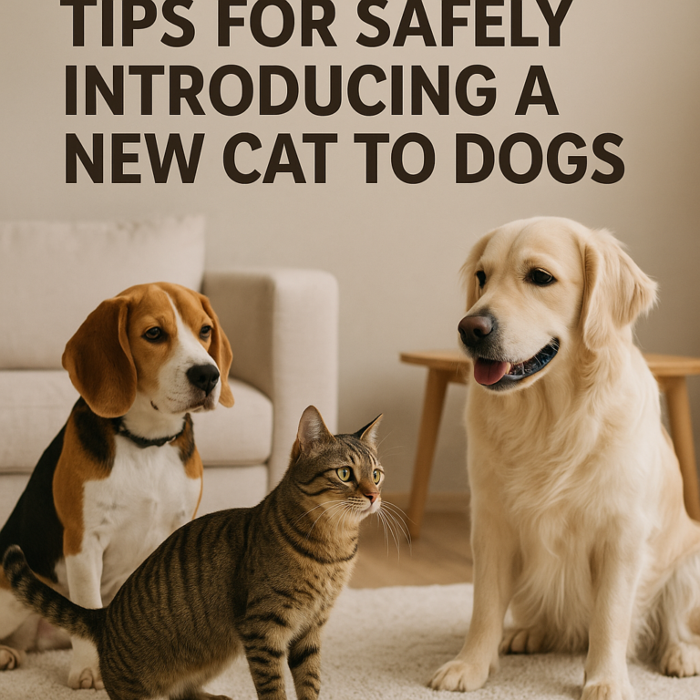 Tips for Safely Introducing a New Cat to Dogs