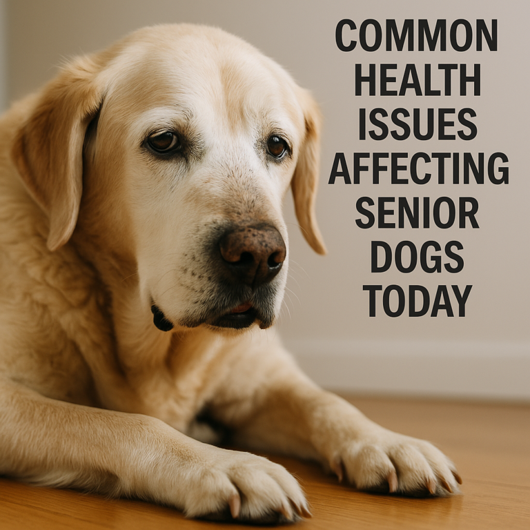 Common Health Issues Affecting Senior Dogs Today