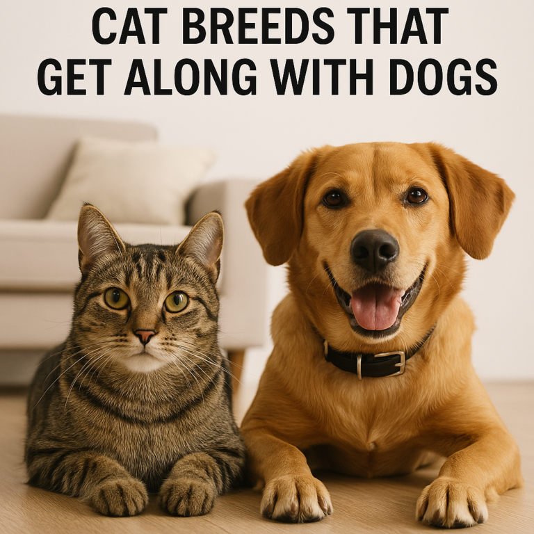 Cat Breeds That Get Along with Dogs