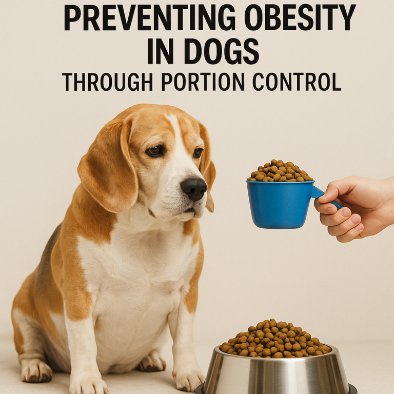 Preventing Obesity in Dogs Through Portion Control