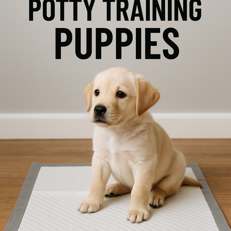 Step by Step Guide to Potty Training Puppies