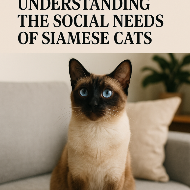 Understanding the Social Needs of Siamese Cats