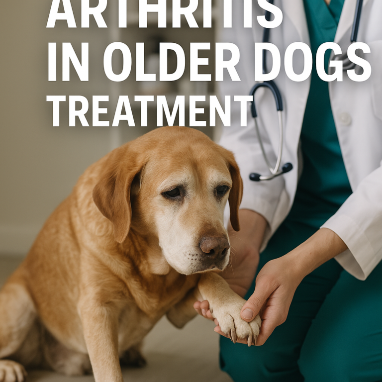 Signs of Arthritis in Older Dogs Treatment