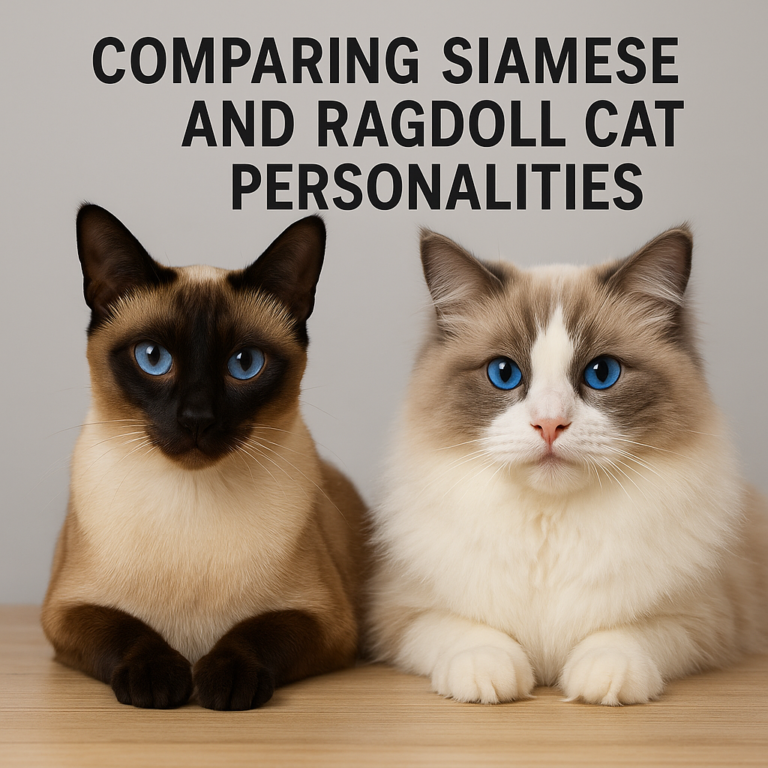 Comparing Siamese and Ragdoll Cat Personalities
