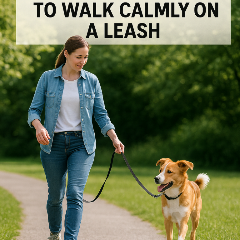 Training Your Dog to Walk Calmly Leash