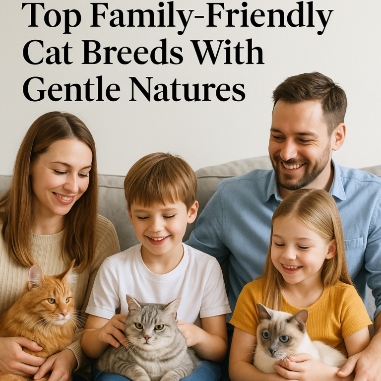 Top Family-Friendly Cat Breeds With Gentle Natures