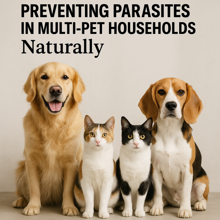 Preventing Parasites in Multi-Pet Households Naturally