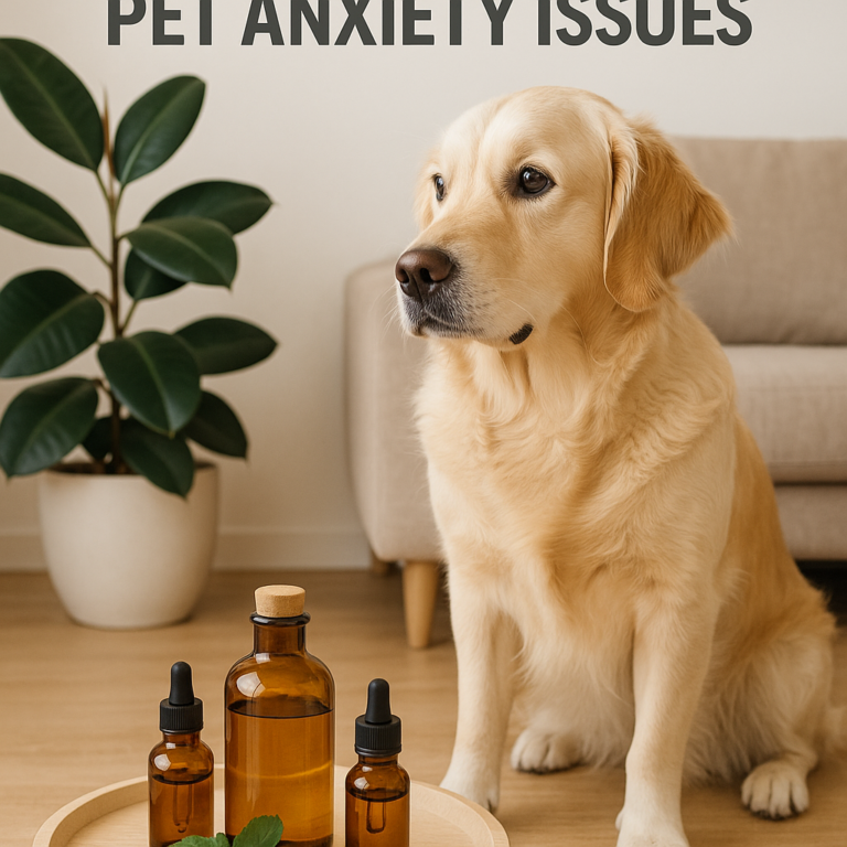 Natural Remedies for Pet Anxiety Issues