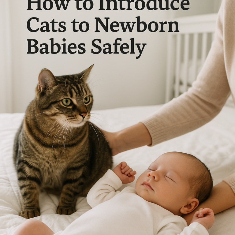 How to Introduce Cats to Newborn Babies Safely
