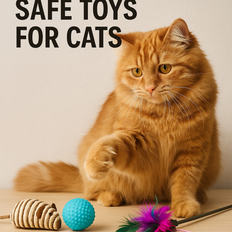 How to Choose Safe Toys for Cats