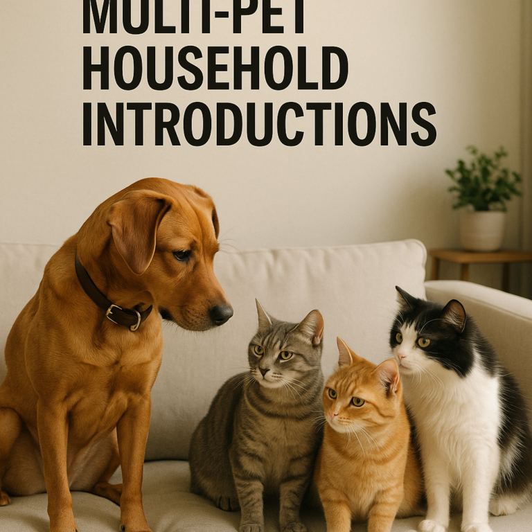 How to Handle Multi Pet Household Introductions