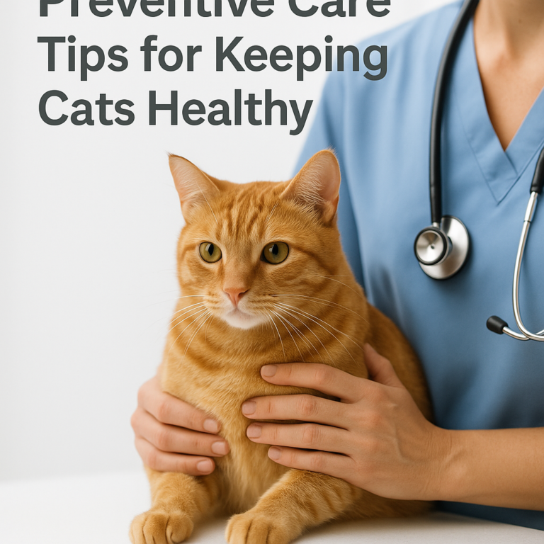 Preventive Care Tips for Keeping Cats Healthy