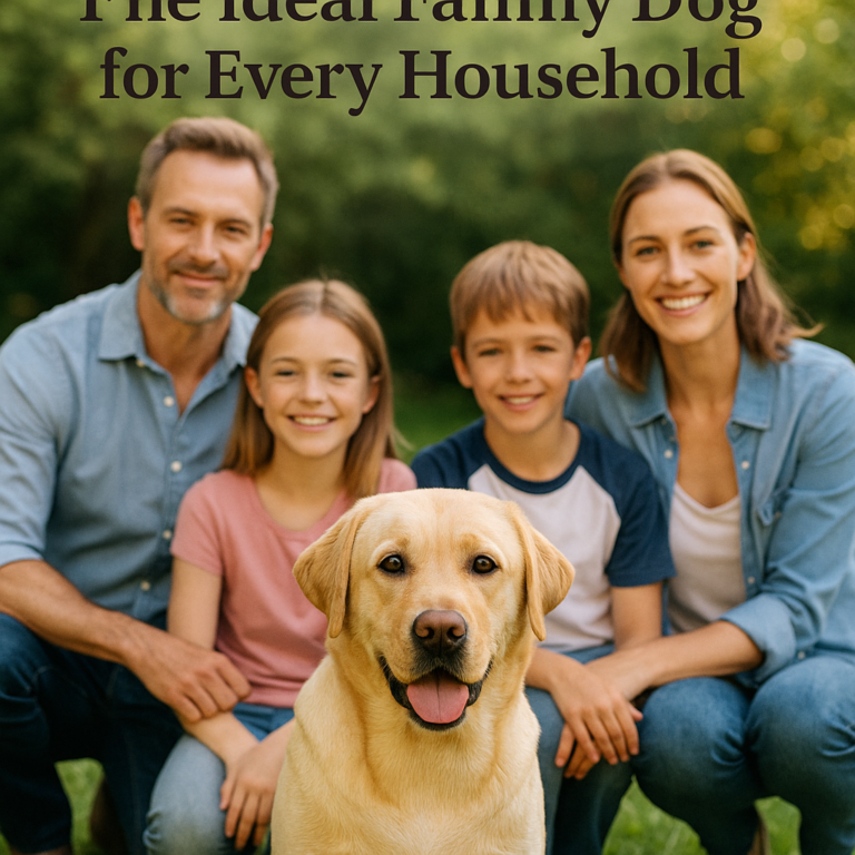 Labrador Retrievers: The Ideal Family Dog for Every Household