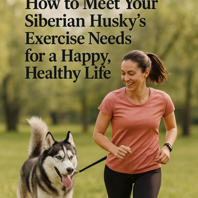 How to Meet Your Siberian Husky’\”s Exercise Needs for a Happy, Healthy Life