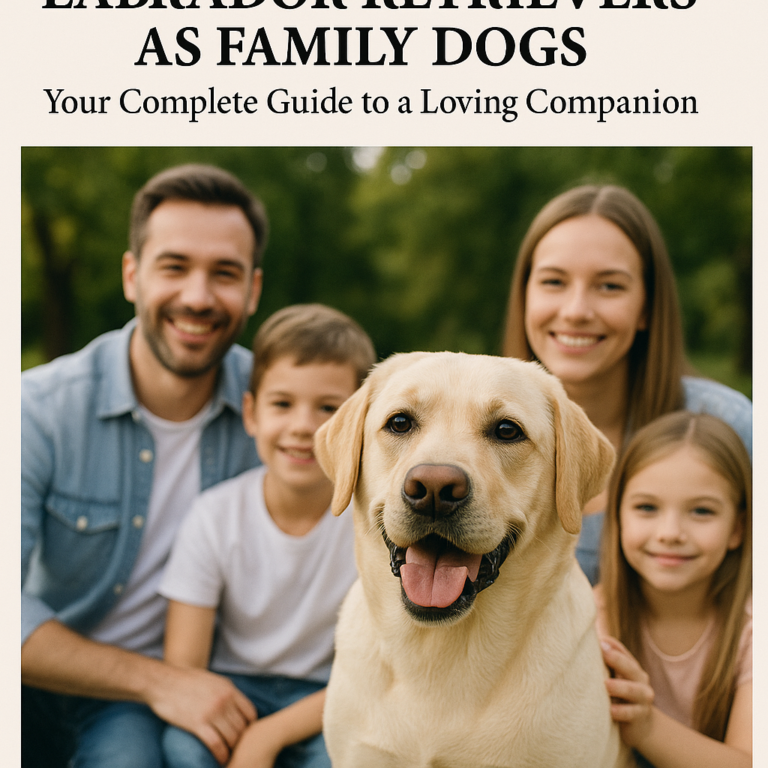 Labrador Retrievers as Family Dogs: Your Complete Guide to a Loving Companion