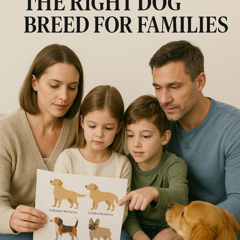 How to Choose the Right Dog Breed for Families