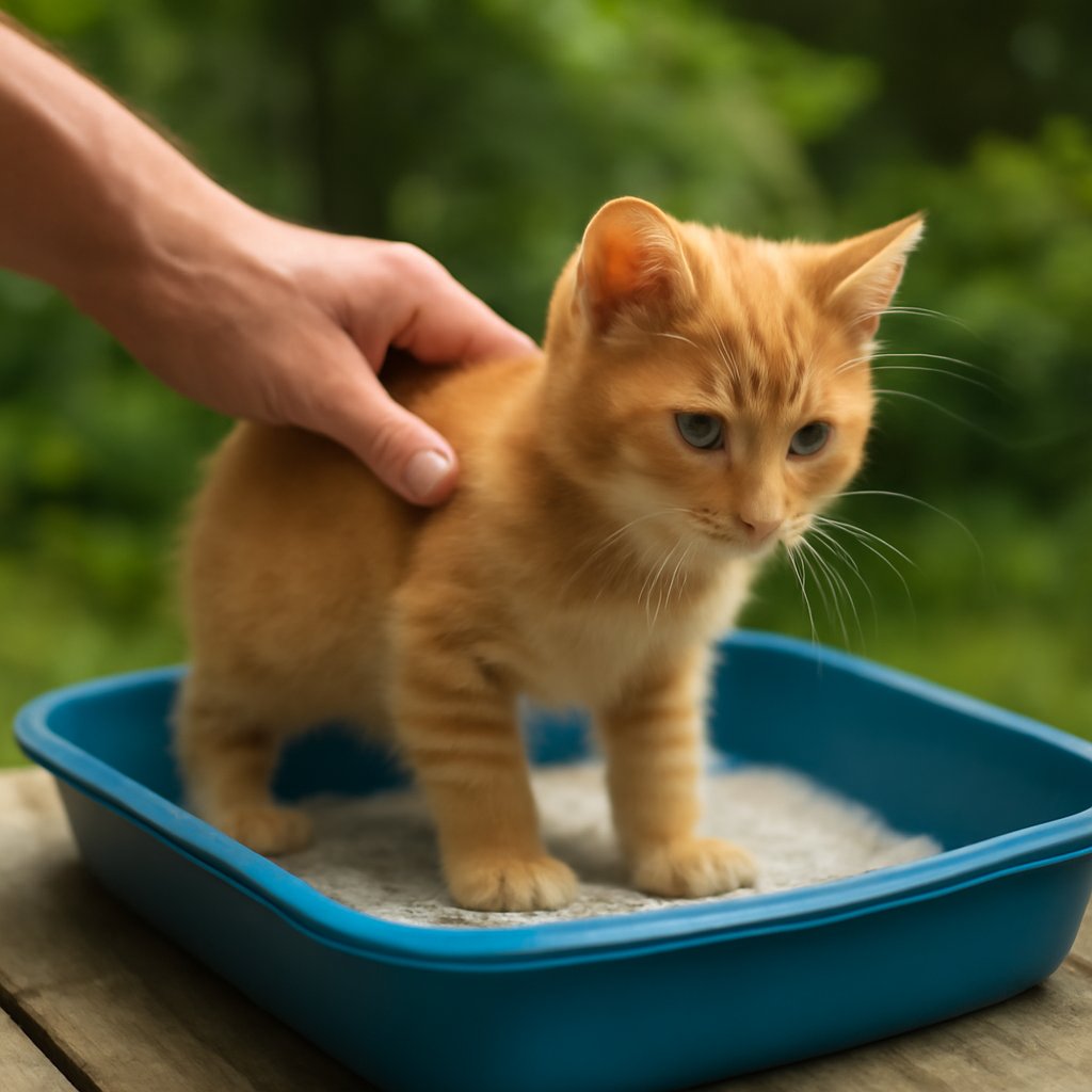 How to Train a Cat to Use Litter