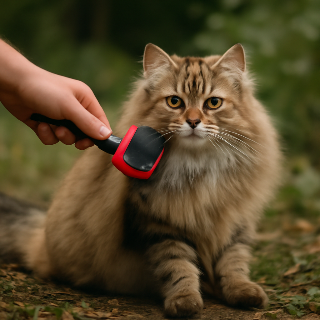 How to Groom a Long-Haired Cat Without Stress