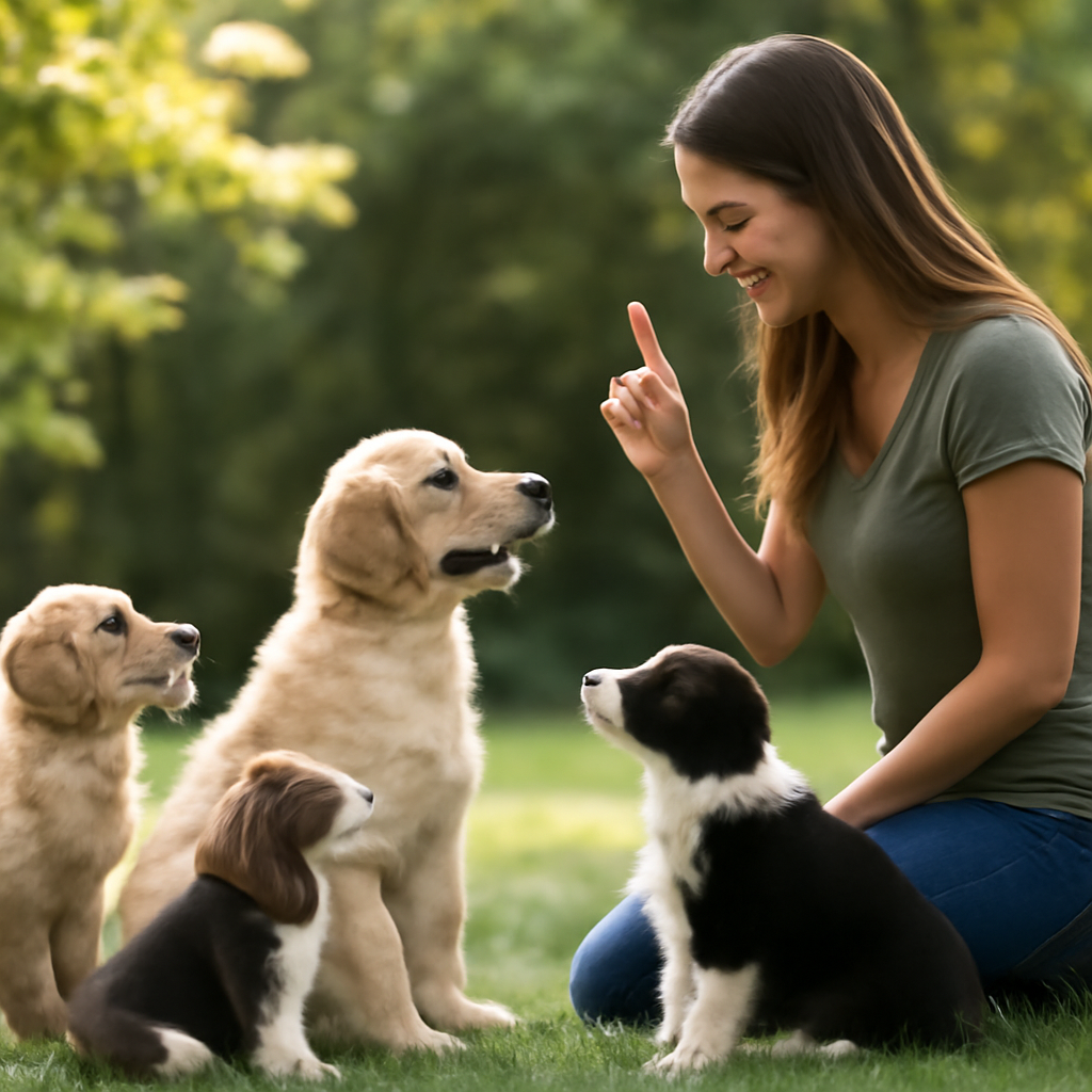 How to Teach Basic Obedience Commands to Puppies