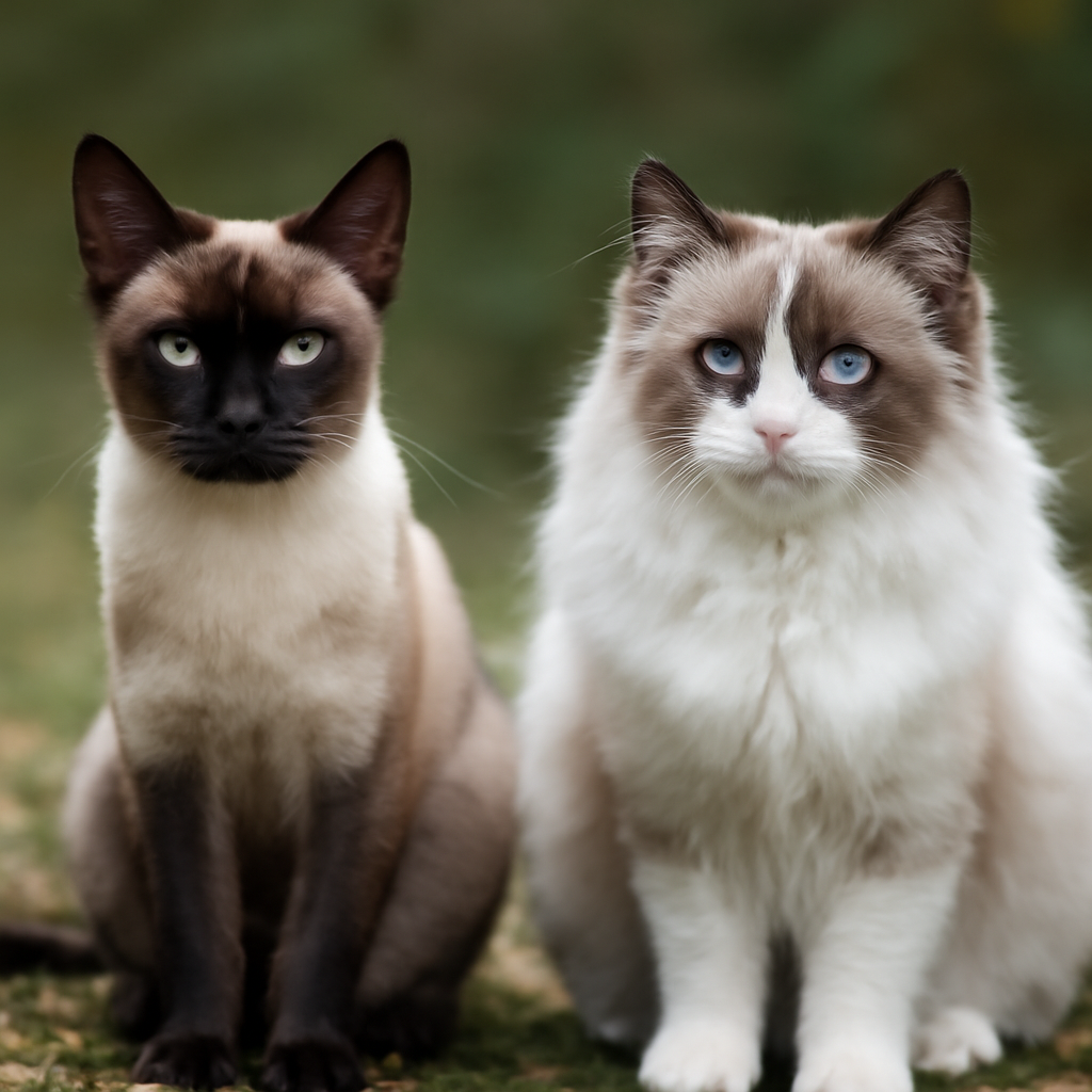 Comparing Siamese and Ragdoll Cat Personalities