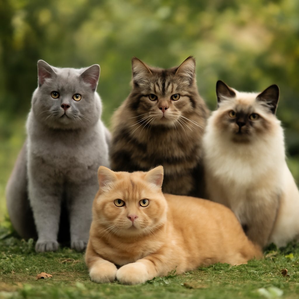 Popular Large Cat Breeds and Care Needs