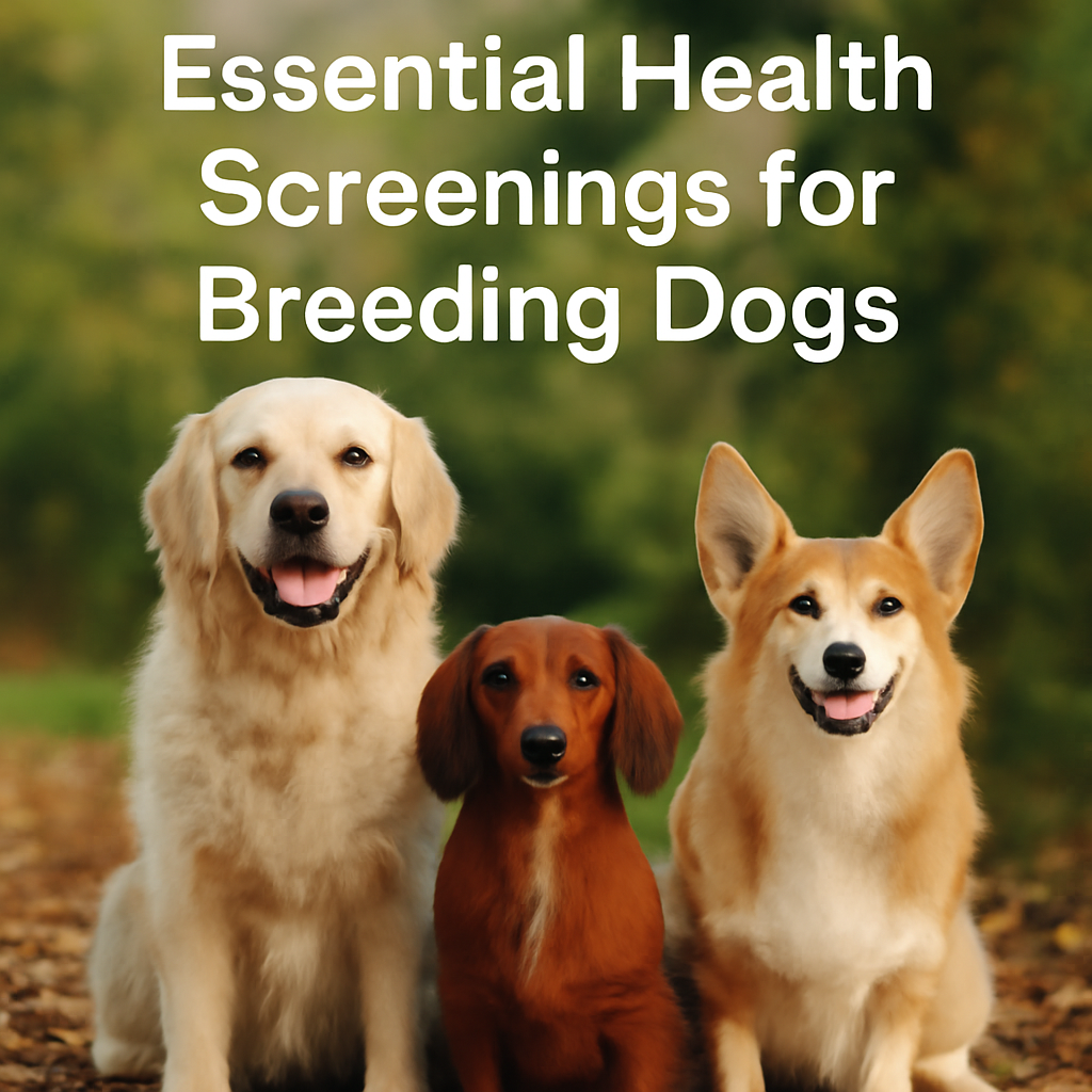 Essential Health Screenings for Breeding Dogs