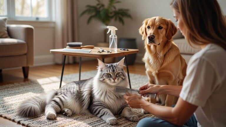 How to Groom a Long-Haired Cat Without Stress