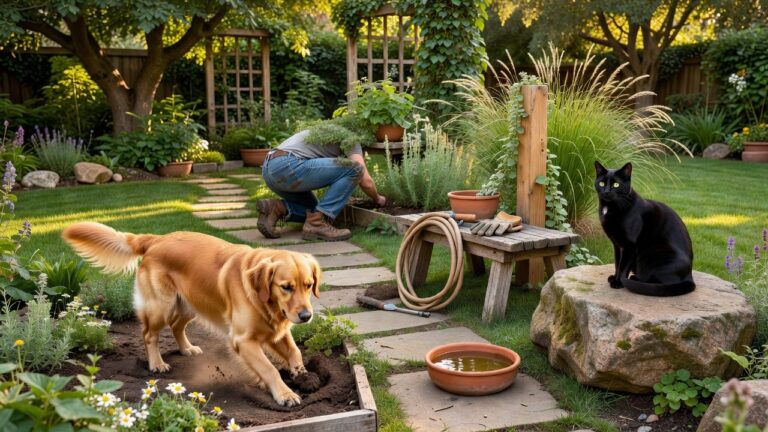 How to Create a Pet Friendly Garden
