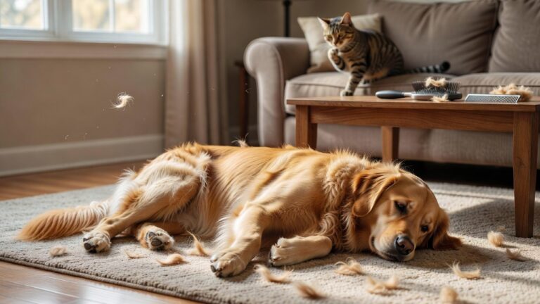 Tips for Managing Pet Shedding During Seasons