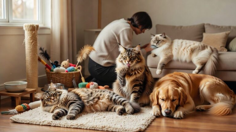 Popular Large Cat Breeds and Care Needs