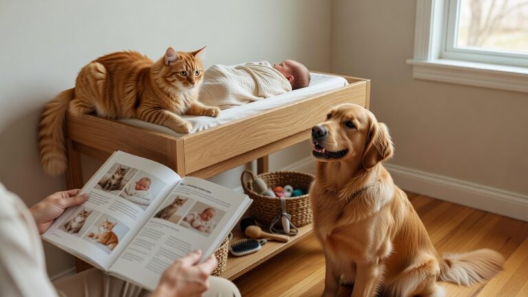 How to Introduce Cats to Newborn Babies Safely