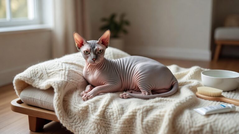 Why Sphynx Cats Need Special Skin Care Routines