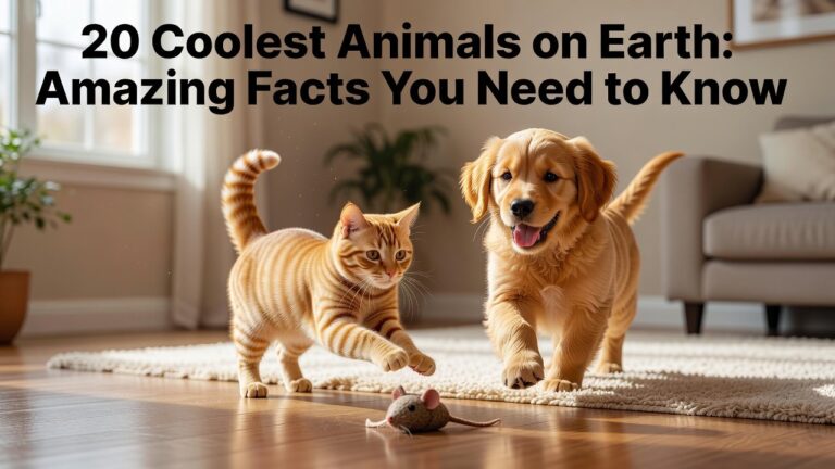 20 Coolest Animals on Earth: Amazing Facts You Need to Know