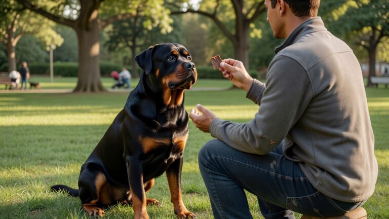 Building Protective Loyalty in Your Rottweiler Through Positive Training