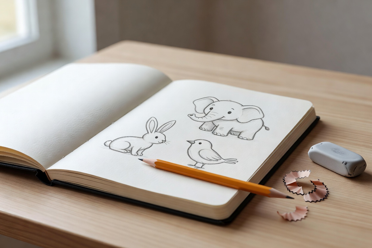 Easy Animals to Draw: A Beginner's Step-by-Step Guide